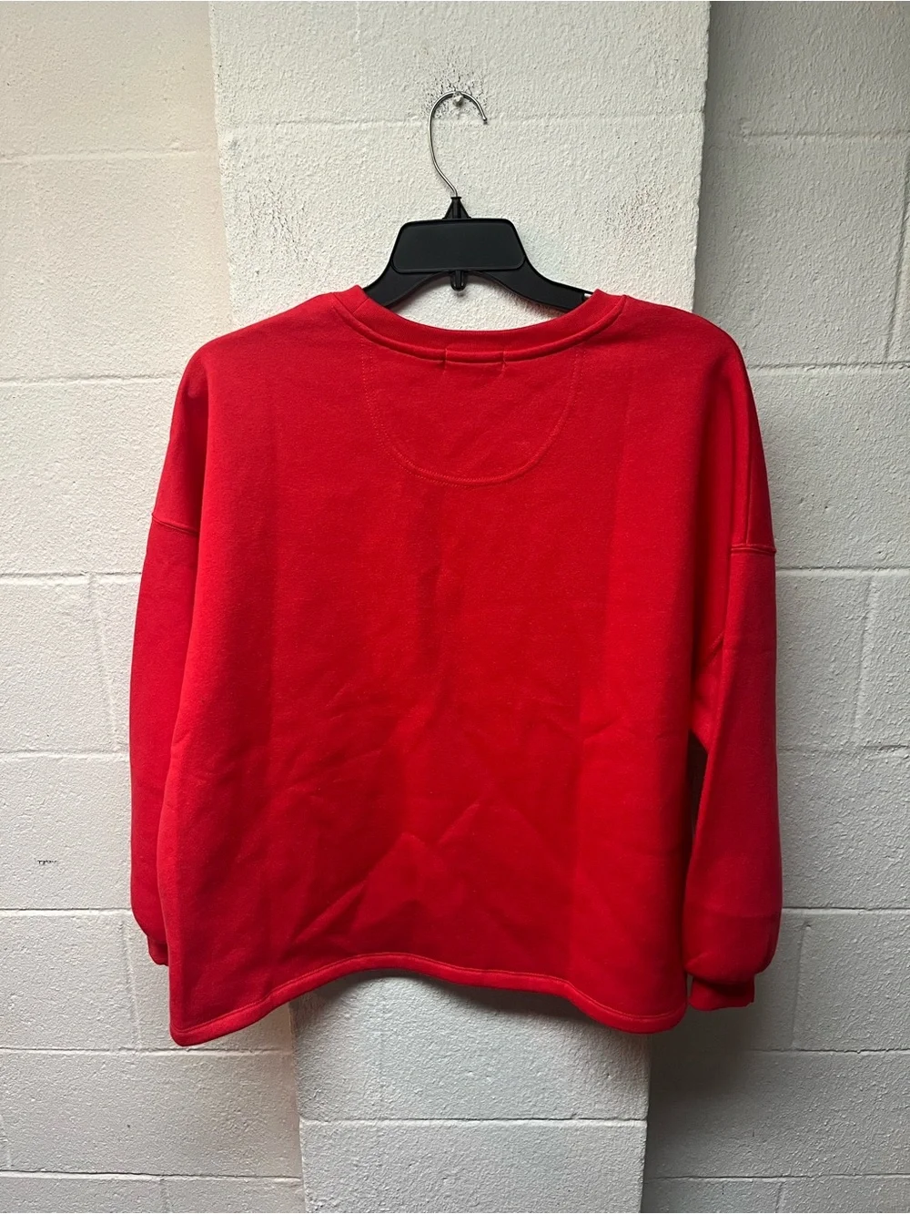 Festive Red Holiday Cocktail Crewneck Sweater
